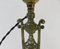 Jugendstil Tischlampe aus Bronze 24