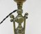 Jugendstil Tischlampe aus Bronze 25