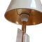 Mid-Century Acrylic Glass and Brass Table Lamp from Herda, Image 2