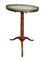 Antique Louis XVI Round Table with Carrara Marble Top & Brass Details 5