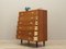 Danish Chest of Drawers in Ash, 1970s, Image 4