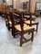 Vintage Oak Dining Chairs, 1960s, Set of 5 6