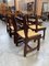 Vintage Oak Dining Chairs, 1960s, Set of 5, Image 6