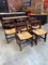 Vintage Oak Dining Chairs, 1960s, Set of 5 1