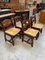 Vintage Oak Dining Chairs, 1960s, Set of 5, Image 2