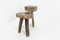 Brutalist French Stools, 1960s, Set of 2 3
