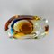 Bohemian Art Glass Ashtray from Novy Bor Glassworks, 1960s 6