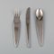 Stainless Steel Appetize Lunch Service from Nedda El-Asmar for Gense, Set of 36, Image 2