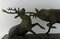 Fighting Deer Colossal Sculpture by Irénée Rochard, France 6
