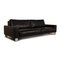 Black Leather Sofa from Rolf Benz Ego, Image 8