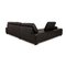 Leather Sofa Black from Willi Schillig 10