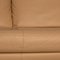 Beige Leather Sofa by Rolf Benz 3