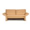 Beige Leather Sofa by Rolf Benz 1