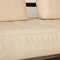 Cream Leather Sofa from Rolf Benz 3