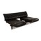 Black Leather DS 140 Sofa from De Sede 3