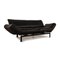 Black Leather DS 140 Sofa from De Sede 7