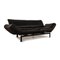 Schwarzes DS 140 Ledersofa von De Sede 7