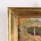 Alfonso Corradi, Landscape Painting, 1916, Oil on Canvas, Framed, Image 7
