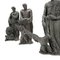 Ugo Conventi, I Quattro Evangelisti, 1930er, Bronze, 4er Set 12