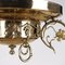 20th Century Brass Chandelier from Liberty, Italy 6