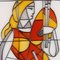 Lámpara italiana estilo Art Déco de vidrio, siglo XX, Imagen 6