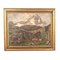 Vincenzo Ghione, Landscape Painting, Oil on Panel, Framed 1