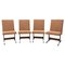 Vintage Dining Chairs, Czechoslovakia, 1970s, Set of 4 1