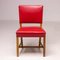 Red Chairs by Rud. Rasmussen for Kaare Klint, Set of 4 12