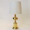 Mid-Century Brass Table Lamp by Enco, Sweden, 1960s 3