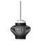 Opal Lamella Black Noir Pendant from Warm Nordic 1