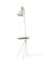 Cone Floor Lamp with Table in White from Warm Nordic, Image 2