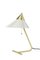 White Table Lamp in Brass from Warm Nordic 2