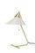 White Table Lamp in Brass from Warm Nordic, Image 2