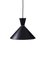 Bloom Black Noir and White Stripes Pendant from Warm Nordic 4