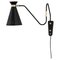 Cone Black Noir Wall Lamp from Warm Nordic, Image 1