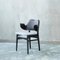 Sedia Gesture in quercia bianca e pelle nera di Warm Nordic, Immagine 3