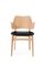 Gesture Chair in White Oiled Oak and Black Leather from Warm Nordic 2