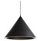 Large Black Annular Pendant Lamp from MSDS Studio 1