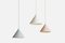 Small White Annular Pendant Lamp from MSDS Studio 3