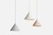 Small White Annular Pendant Lamp from MSDS Studio, Image 3