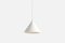 Petite Lampe à Suspension Annulaire Blanche de MSDS Studio 2