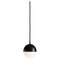 Small Black Dot Pendant Lamp by Rikke Frost, Image 1