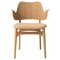 Gesture Chair in White Oiled Oak, Cantaloupe by Hans Olsen for Warm Nordic 1