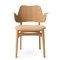 Gesture Chair in White Oiled Oak, Cantaloupe by Hans Olsen for Warm Nordic 2