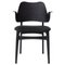 Gesture Chair aus Vidar & Schwarzer Buche, Anthrazit von Hans Olsen für Warm Nordic 1