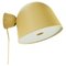 Yellow Kuppi Wall Lamp by Mika Tolvanen, Image 1