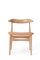 Cow Horn Chair in Soavé Oak & Nude Leather by Warm Nordic 2