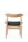 Cow Horn Chair in Oak & Anthracite Melange by Warm Nordic 3