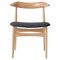 Cow Horn Chair in Oak & Anthracite Melange by Warm Nordic, Image 1