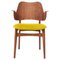 Gesture Chair aus Vidar & geölter Teak Eiche in Gelb von Hans Olsen für Warm Nordic 1